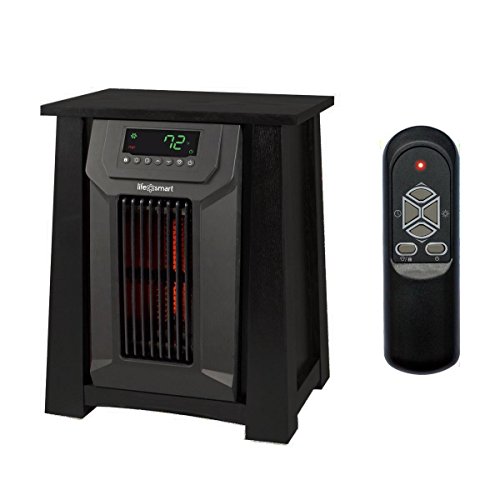 Lifelux 1500 Watt 110 Volt 15 Amp Revolutionary Infrared Electric Heater with Air Ionizer System - B00MV6LX1Q